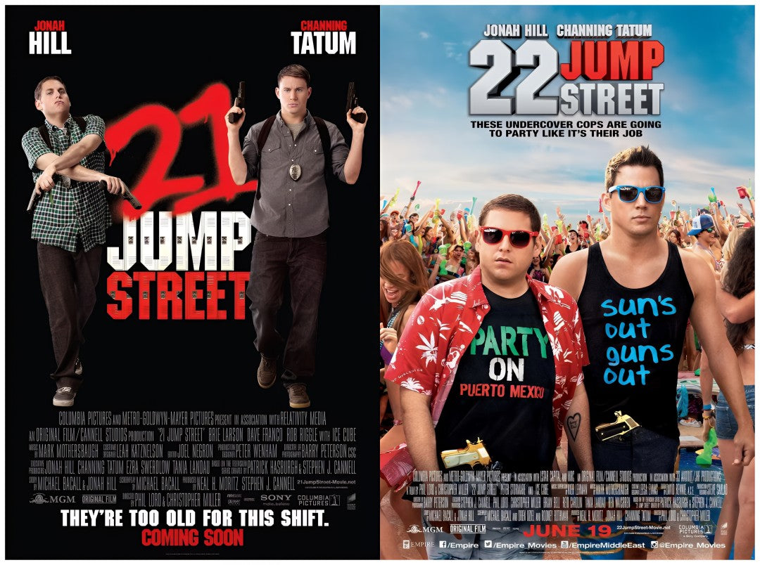 2-Disc 21 Jump Street Season 1-2 1080P for Gift Movie All RegionPlay Seal Box Blu-ray