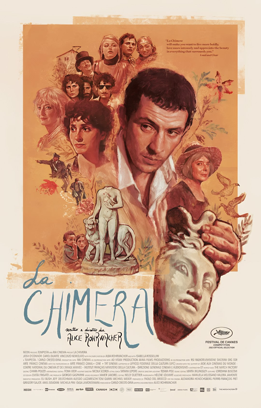 1-Disc La Chimera (2023) 1080P for Gift Movie All RegionPlay Seal Box Blu-ray