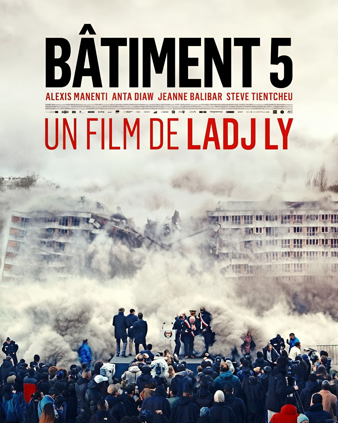 1-Disc Bâtiment 5 (2023) 1080P for Gift Movie All RegionPlay Seal Box Blu-ray