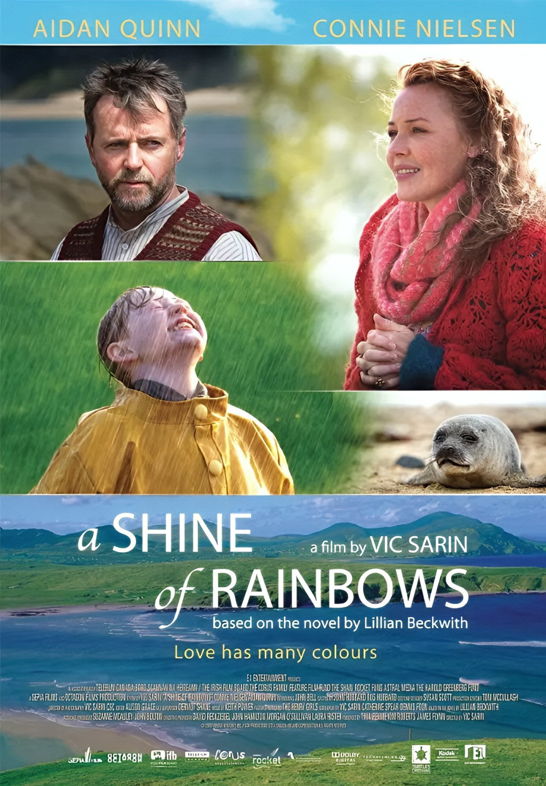 1-Disc A Shine of Rainbows (2009) 1080P for Gift Movie All RegionPlay Seal Box Blu-ray