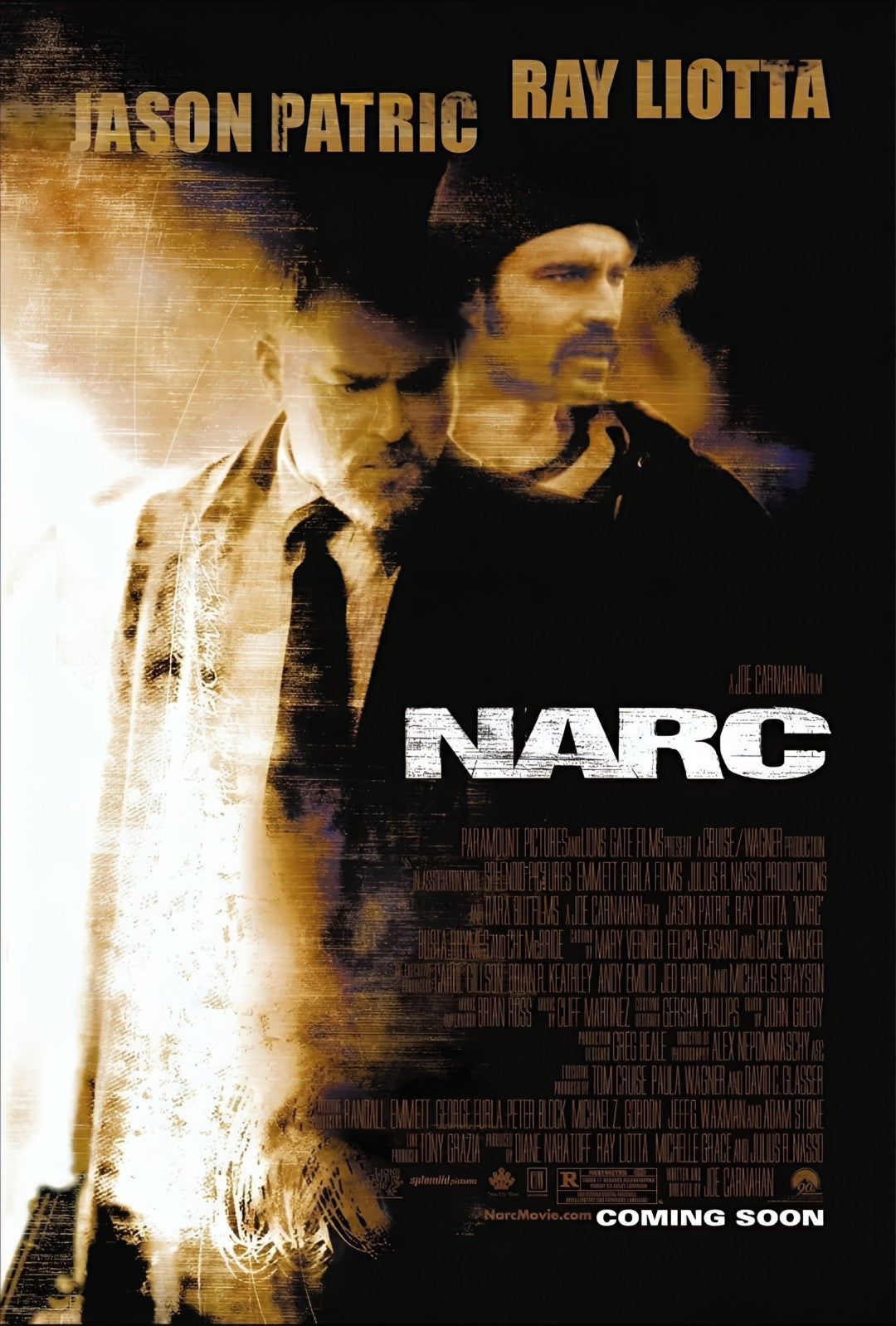 1-Disc Narc (2002) 1080P for Gift Movie All RegionPlay Seal Box Blu-ray