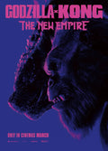1-Disc Godzilla x Kong: The New Empire (2024) 1080P for Gift Movie All RegionPlay Seal Box Blu-ray