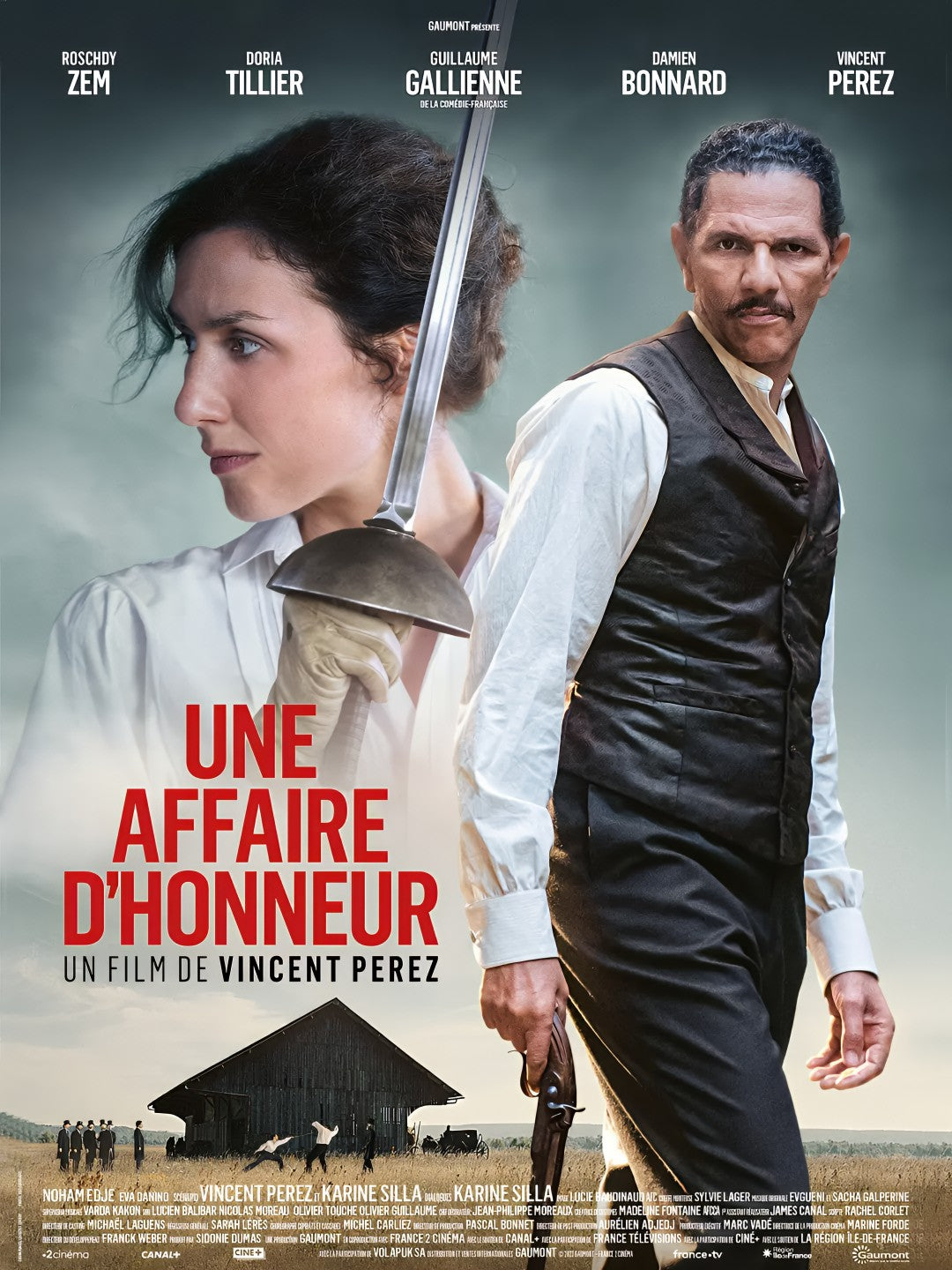 1-Disc Une affaire d'honneur (2023) 1080P for Gift Movie All RegionPlay Seal Box Blu-ray