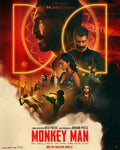 1-Disc Monkey Man (2024) 1080P for Gift Movie All RegionPlay Seal Box Blu-ray