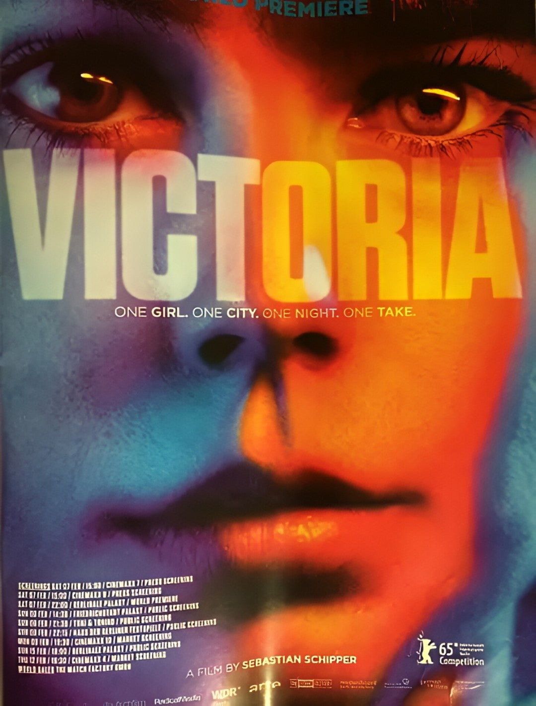 1-Disc Victoria (2015) 1080P for Gift Movie All RegionPlay Seal Box Blu-ray