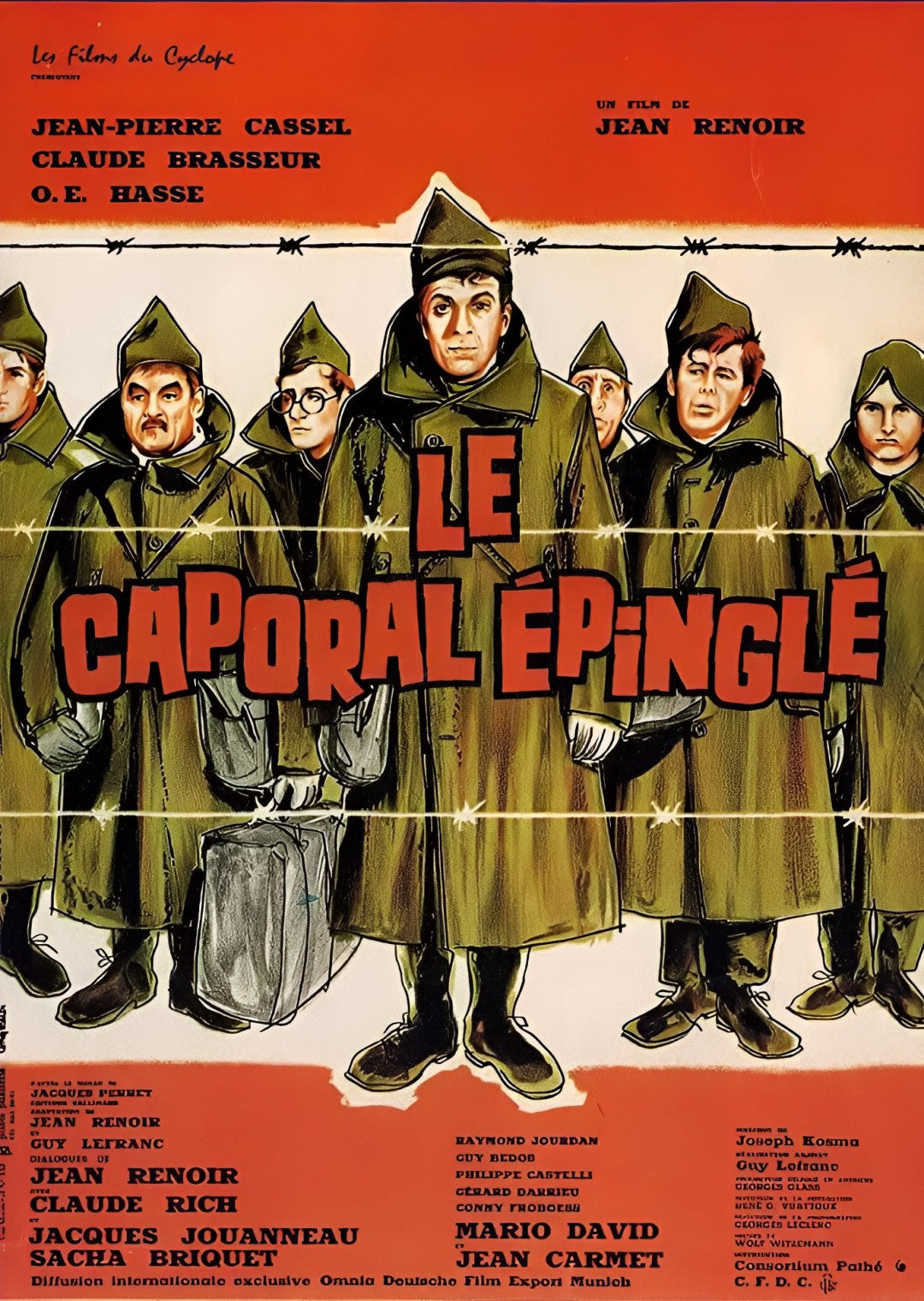 1-Disc The Elusive Corporal (1962) 1080P for Gift Movie All RegionPlay Seal Box Blu-ray