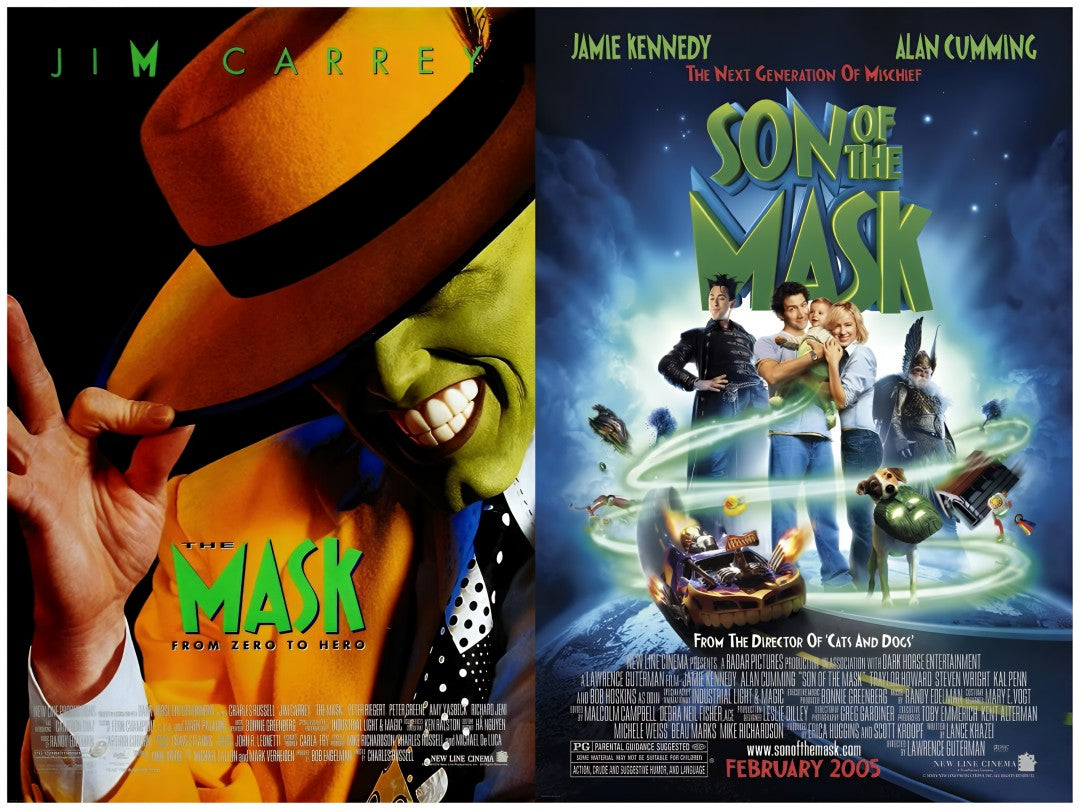 2-Disc The Mask Season 1-2 1080P for Gift Movie All RegionPlay Seal Box Blu-ray