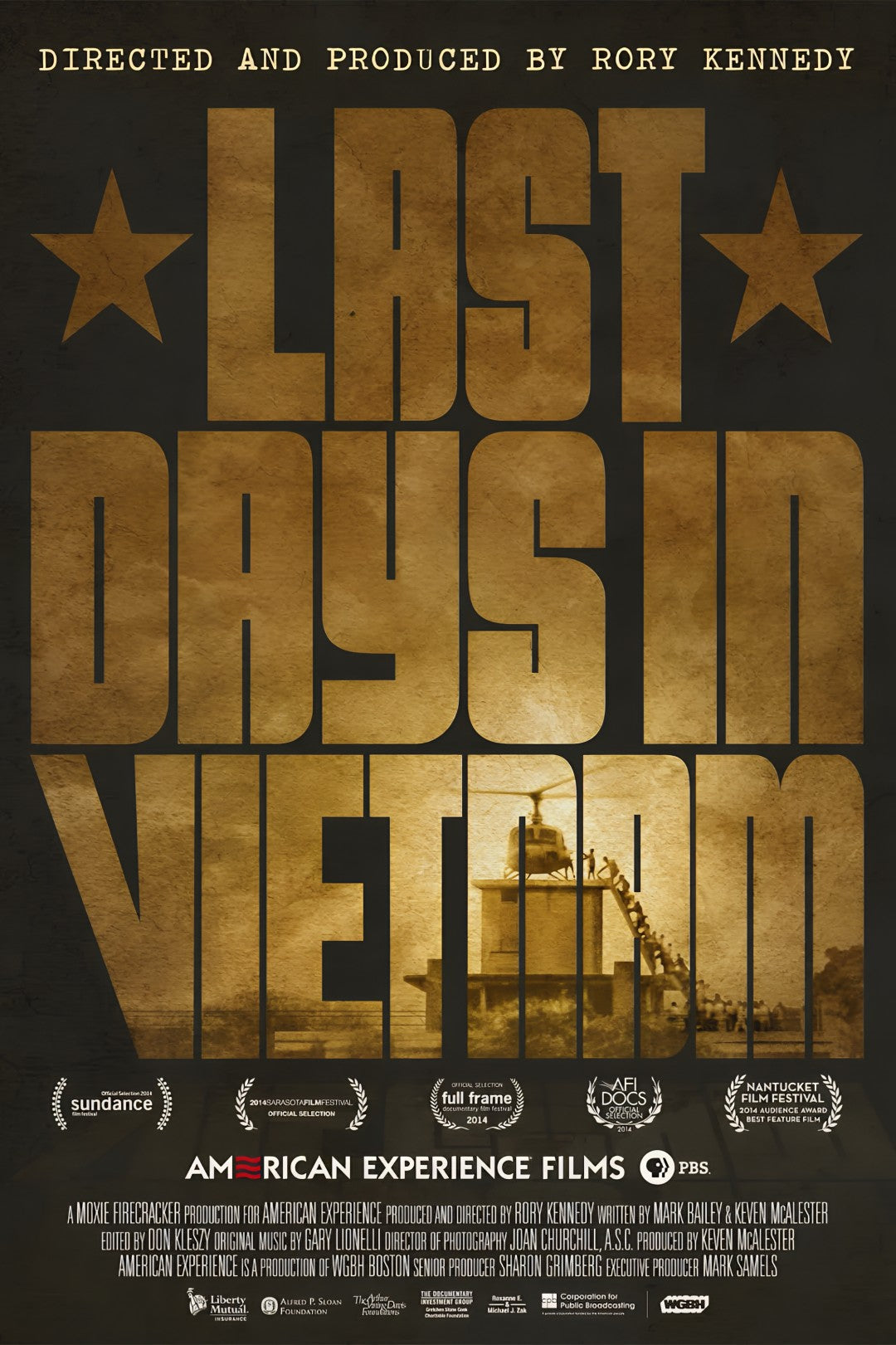 1-Disc Last Days in Vietnam (2014) 1080P for Gift Movie All RegionPlay Seal Box Blu-ray