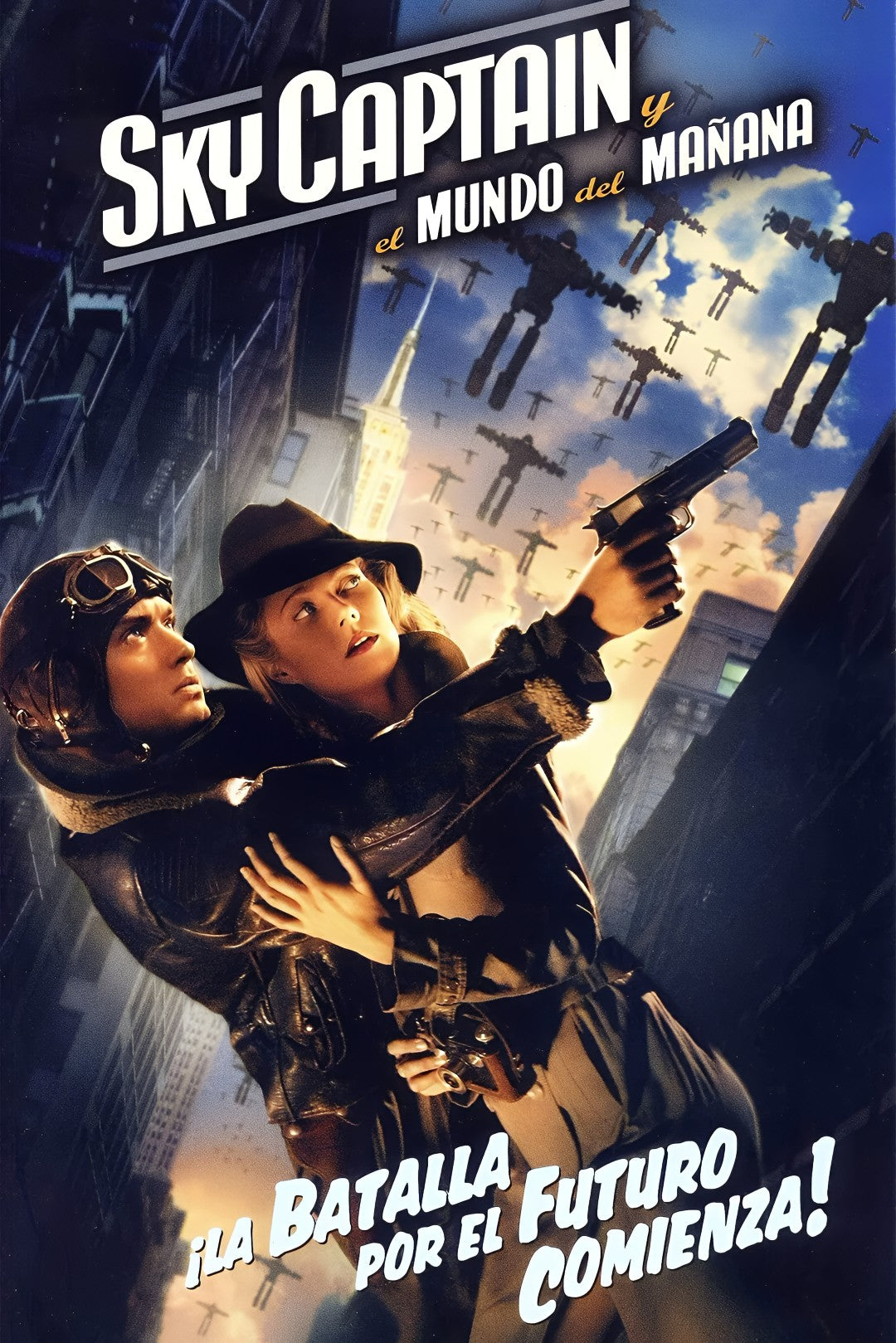 1-Disc Sky Captain and the World of Tomorrow (2004) 1080P for Gift Movie All RegionPlay Seal Box Blu-ray