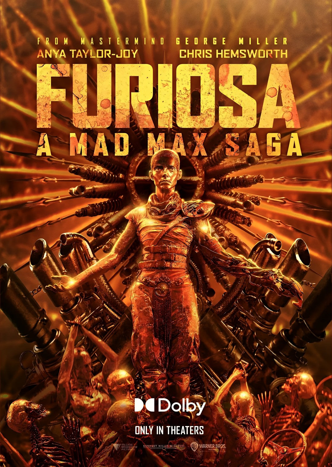 1-Disc Furiosa: A Mad Max Saga (2024) 1080P for Gift Movie All RegionPlay Seal Box Blu-ray