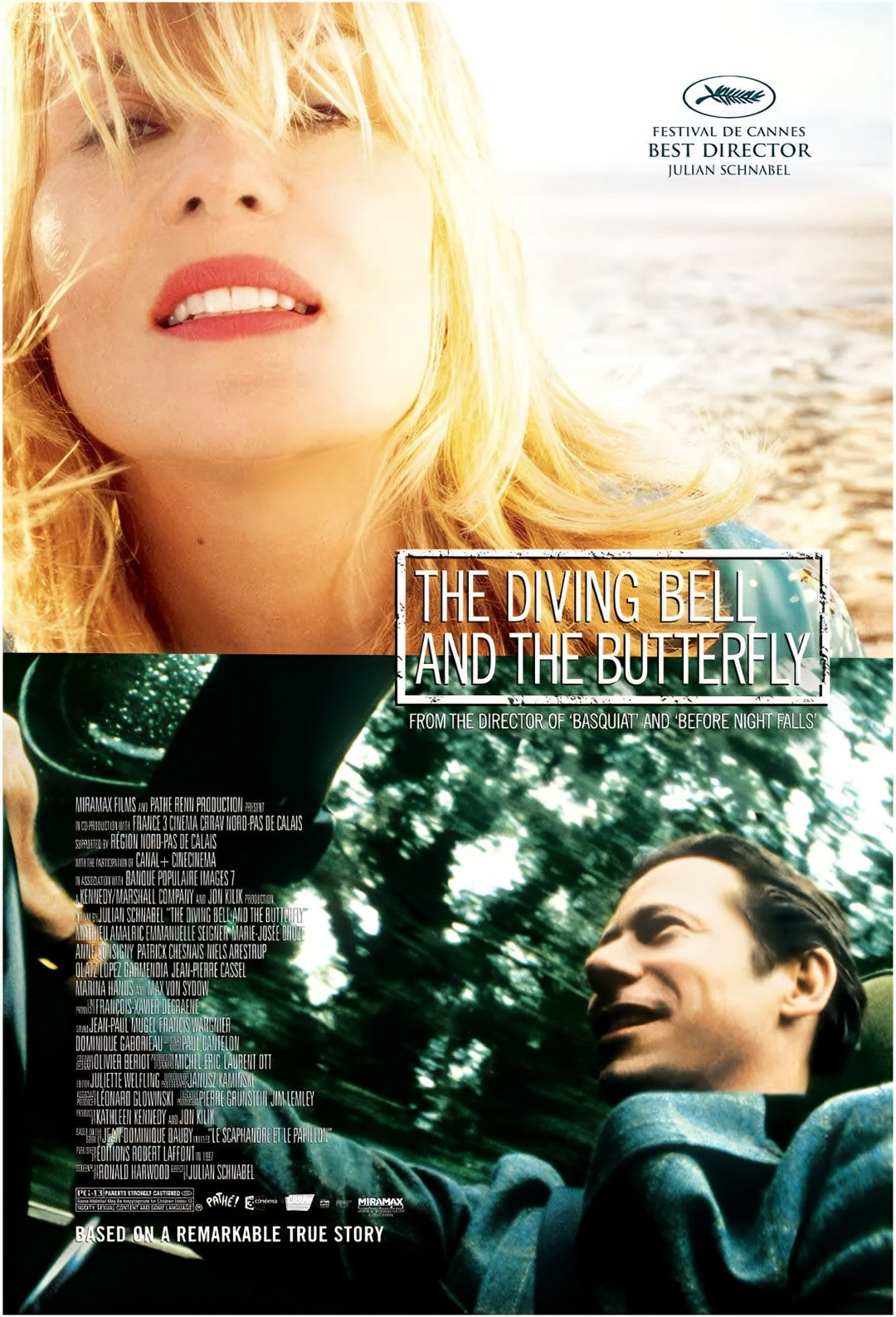 1-Disc Le Scaphandre et le Papillon (2007) 1080P for Gift Movie All RegionPlay Seal Box Blu-ray