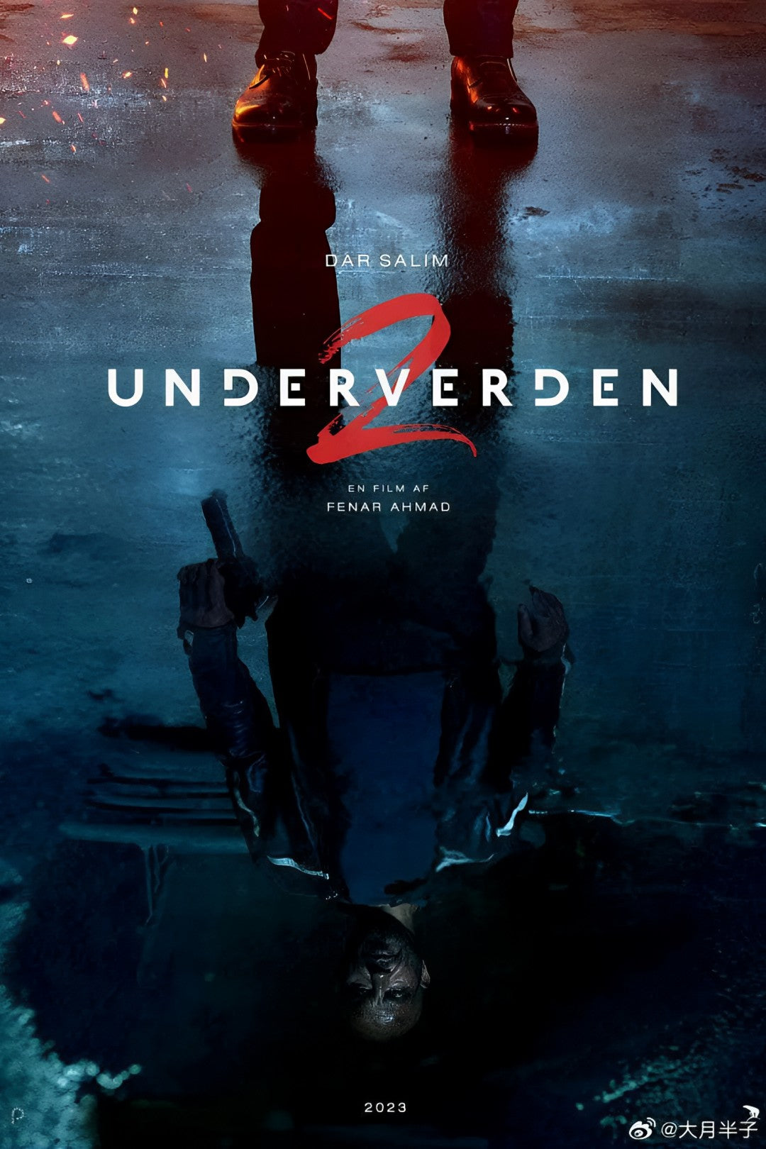 1-Disc Underverden II (2023) 1080P for Gift Movie All RegionPlay Seal Box Blu-ray