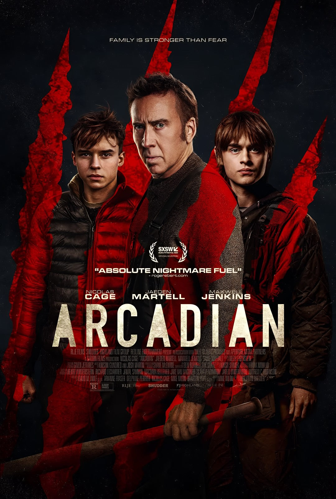 1-Disc Arcadian (2024) 1080P for Gift Movie All RegionPlay Seal Box Blu-ray