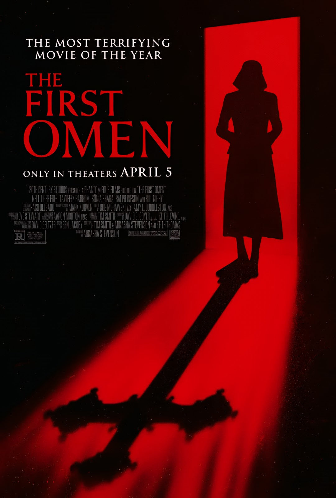 1-Disc The First Omen (2024) 1080P for Gift Movie All RegionPlay Seal Box Blu-ray