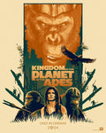 1-Disc Kingdom of the Planet of the Apes (2024) 1080P for Gift Movie All RegionPlay Seal Box Blu-ray