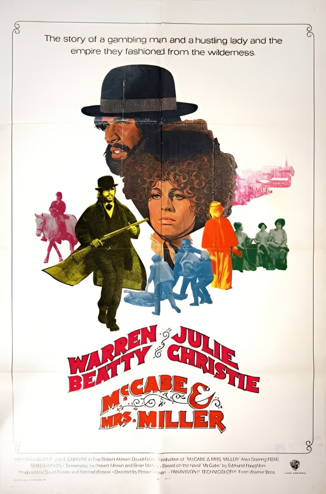 1-Disc McCabe & Mrs. Miller (1971) 1080P for Gift Movie All RegionPlay Seal Box Blu-ray