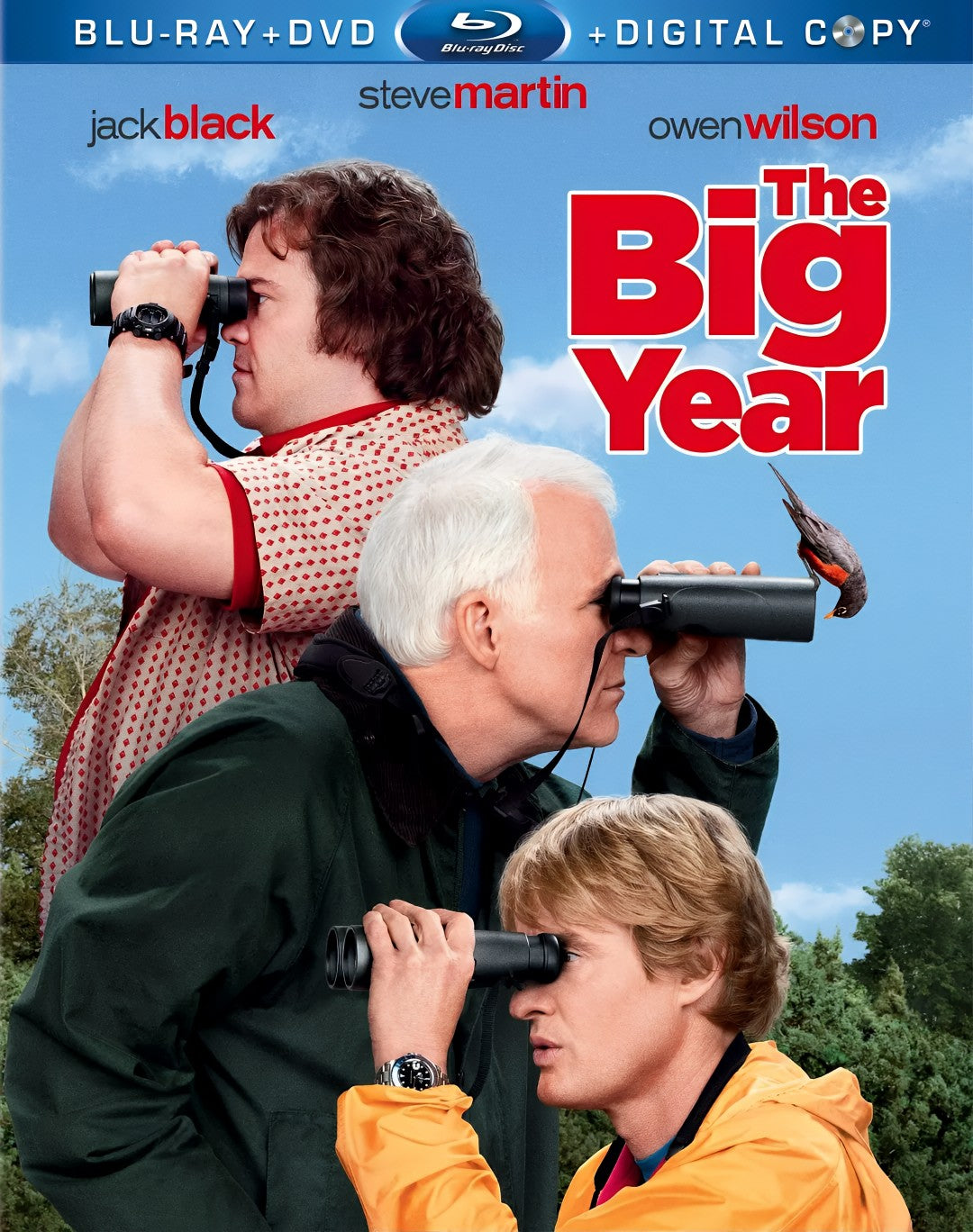 2-Disc The Big Year (2011) 1080P for Gift Movie All RegionPlay Seal Box Blu-ray