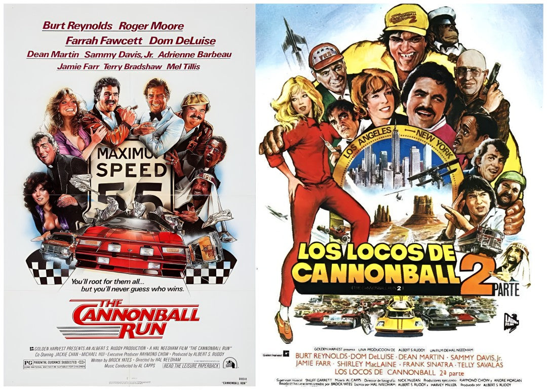 2-Disc The Cannonball Run Season 1-2 1080P for Gift Movie All RegionPlay Seal Box Blu-ray
