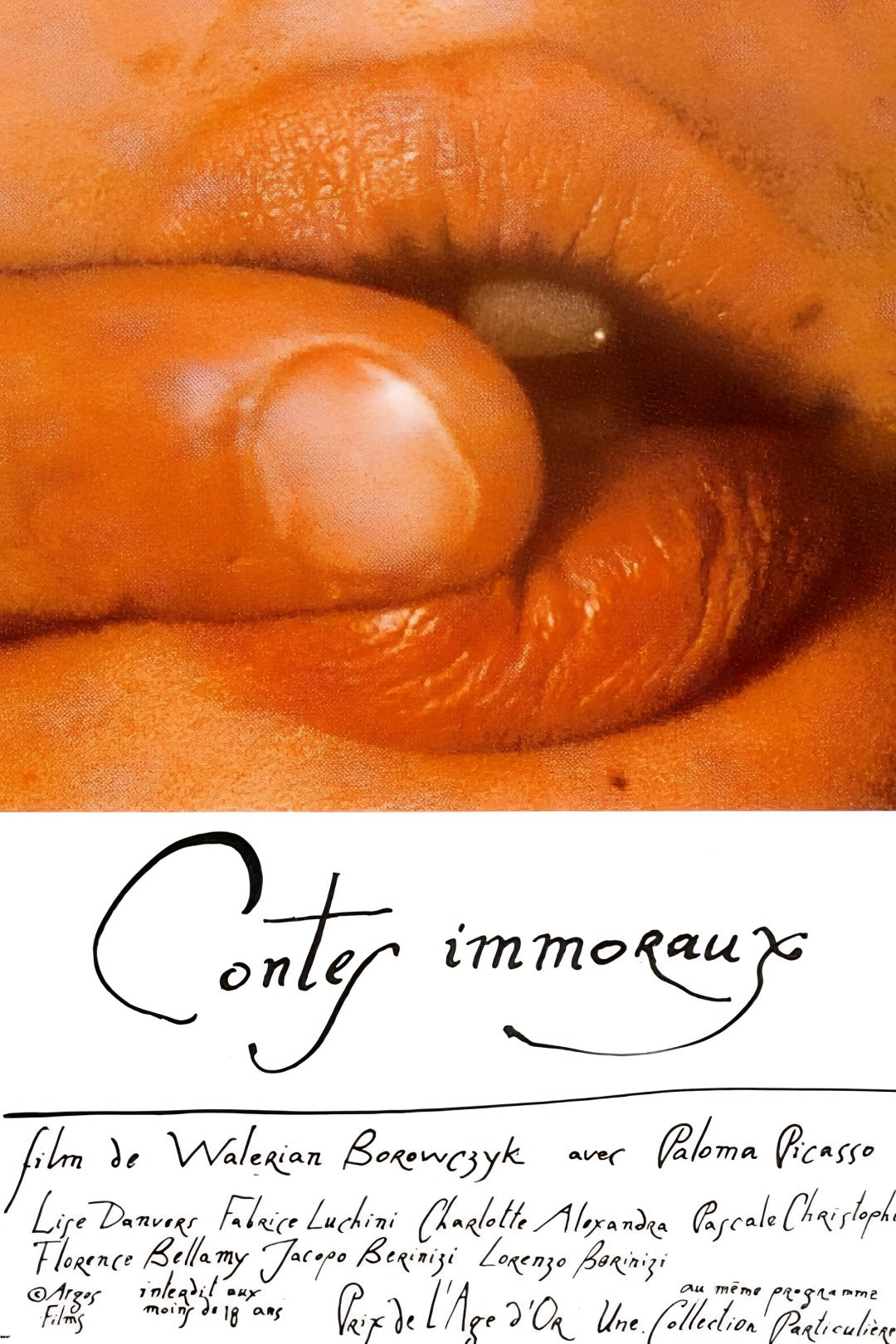 1-Disc Contes immoraux (1974) 1080P for Gift Movie All RegionPlay Seal Box Blu-ray