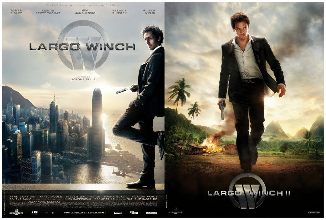 2-Disc Largo Winch Season1-2 1080P for Gift Movie All RegionPlay Seal Box Blu-ray