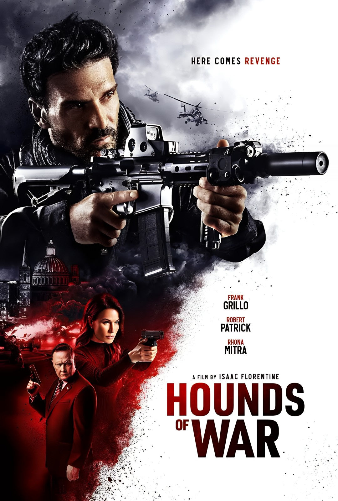 1-Disc Hounds of War (2024) 1080P for Gift Movie All RegionPlay Seal Box Blu-ray