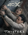 1-Disc Twisters (2024) 1080P for Gift Movie All RegionPlay Seal Box Blu-ray