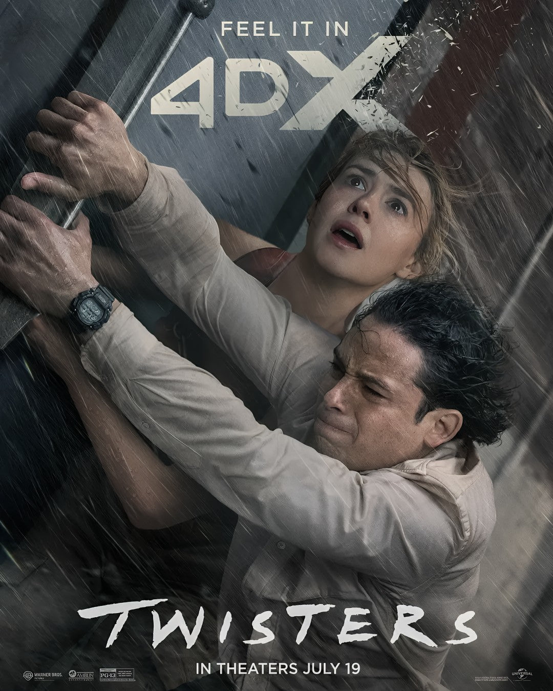 1-Disc Twisters (2024) 1080P for Gift Movie All RegionPlay Seal Box Blu-ray