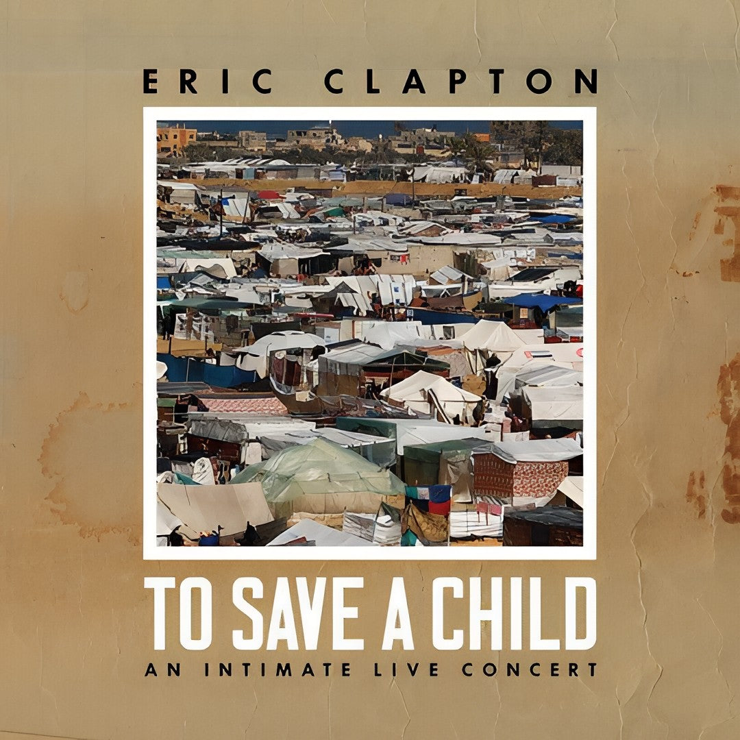 1-Disc Eric Clapton - To Save A Child (2024) 1080P for Gift Movie All RegionPlay Seal Box Blu-ray