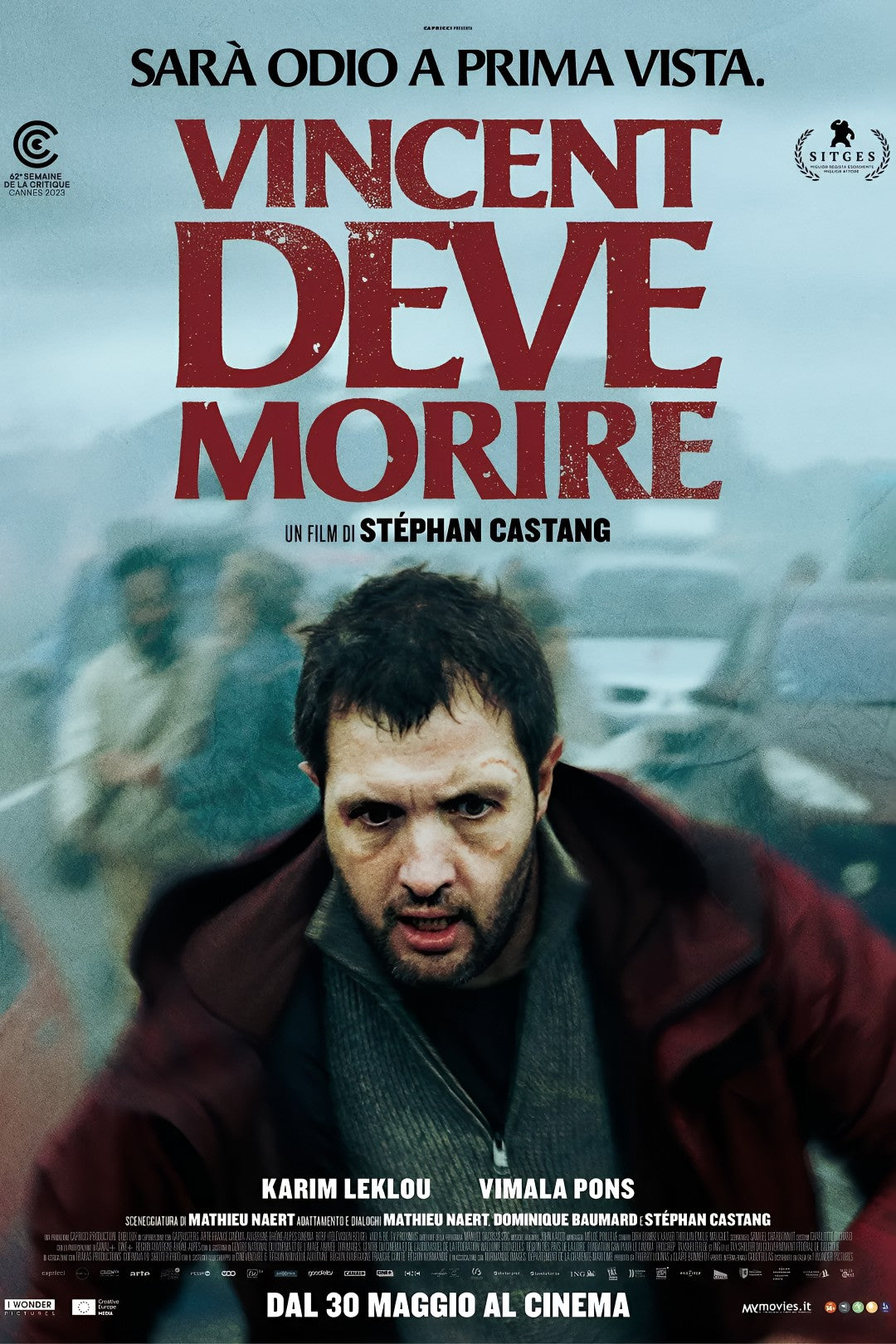 1-Disc Vincent doit mourir (2023) 1080P for Gift Movie All RegionPlay Seal Box Blu-ray