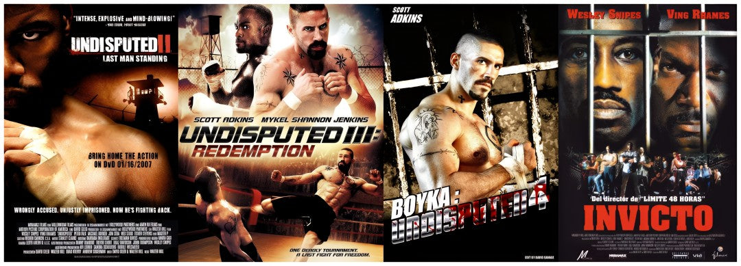 4-Disc Undisputed Season 1-4 1080P for Gift Movie All RegionPlay Seal Box Blu-ray