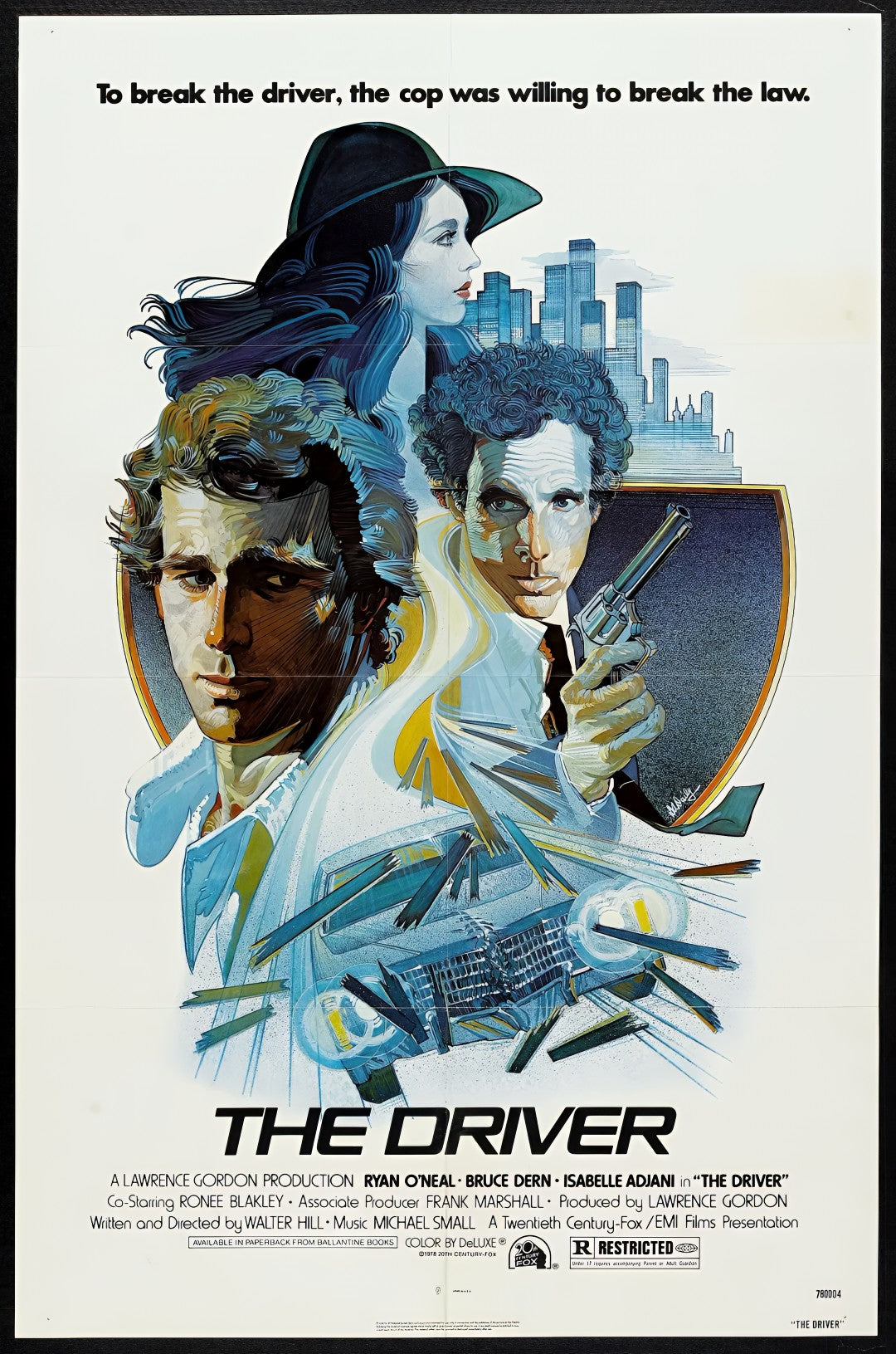 1-Disc The Driver (1978) 1080P for Gift Movie All RegionPlay Seal Box Blu-ray