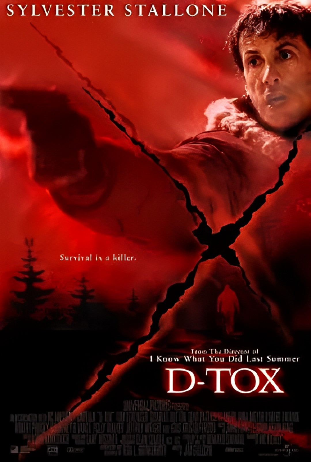 1-Disc D-Tox (2002) 1080P for Gift Movie All RegionPlay Seal Box Blu-ray