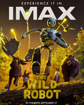 1-Disc The Wild Robot (2024) 1080P for Gift Movie All RegionPlay Seal Box Blu-ray