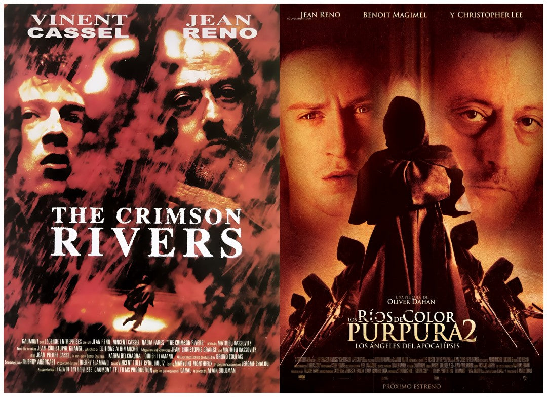 2-Disc Les rivières pourpres (2000) Season 1-2 1080P for Gift Movie All RegionPlay Seal Box Blu-ray