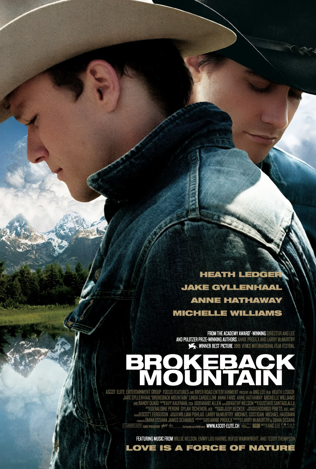 1-Disc Brokeback Mountain (2005) 1080P for Gift Movie All RegionPlay Seal Box Blu-ray
