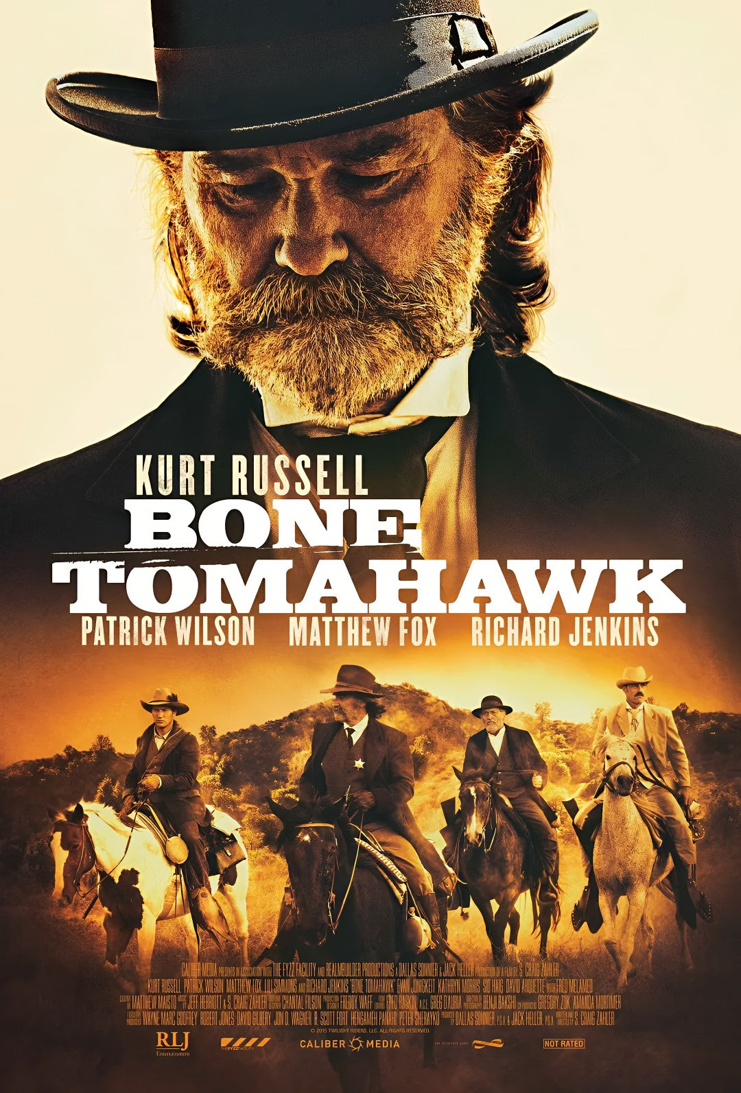 1-Disc Bone Tomahawk (2015) 1080P for Gift Movie All RegionPlay Seal Box Blu-ray