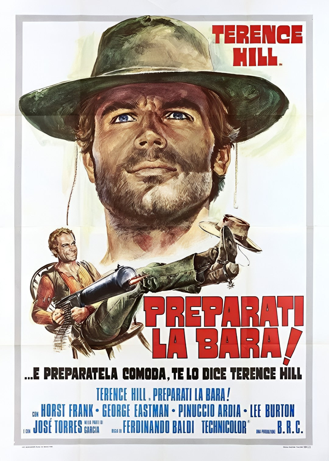 1-Disc Preparati la bara! (1968) 1080P for Gift Movie All RegionPlay Seal Box Blu-ray