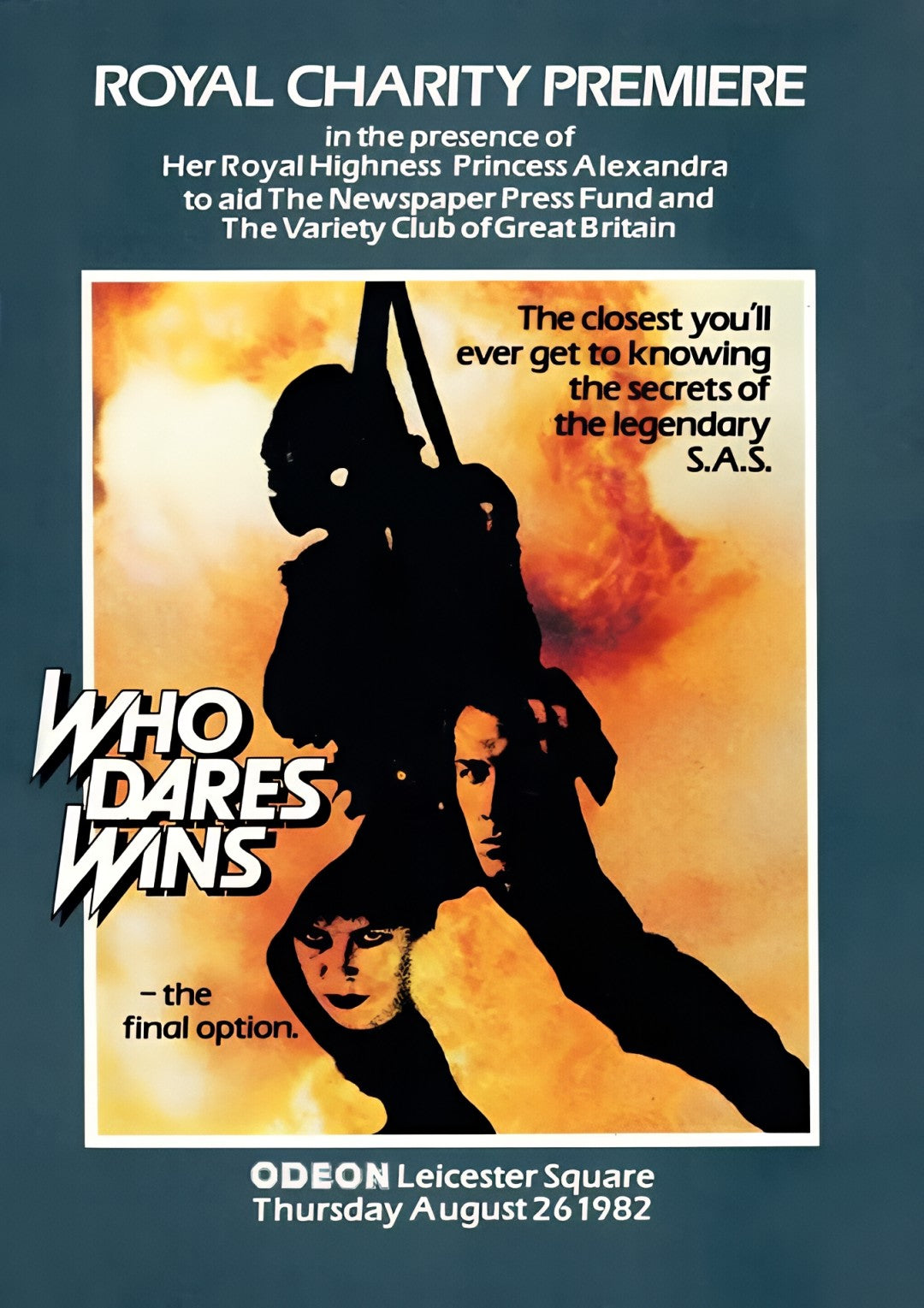 1-Disc Who Dares Wins (1982) 1080P for Gift Movie All RegionPlay Seal Box Blu-ray