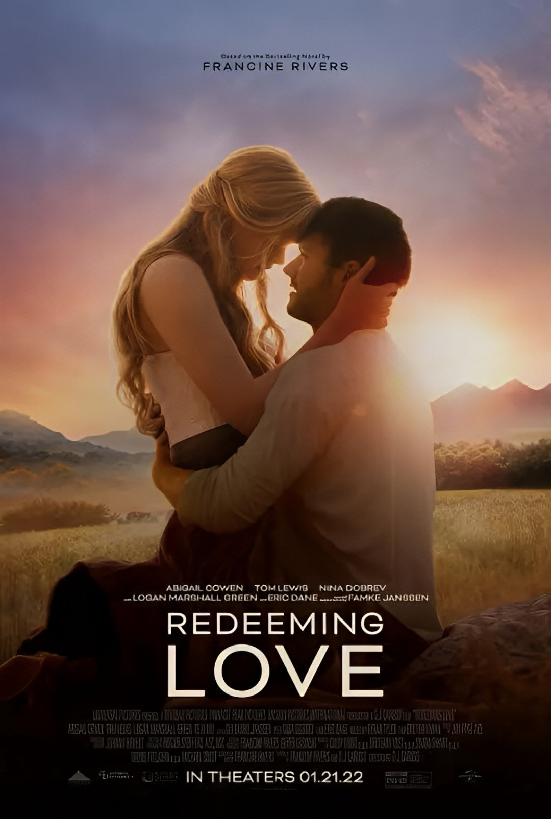 1-Disc Redeeming Love (2022) 1080P for Gift Movie All RegionPlay Seal Box Blu-ray