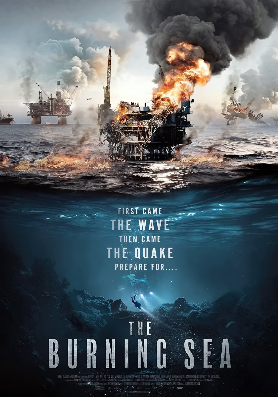1-Disc The North Sea (2021) 1080P for Gift Movie All RegionPlay Seal Box Blu-ray