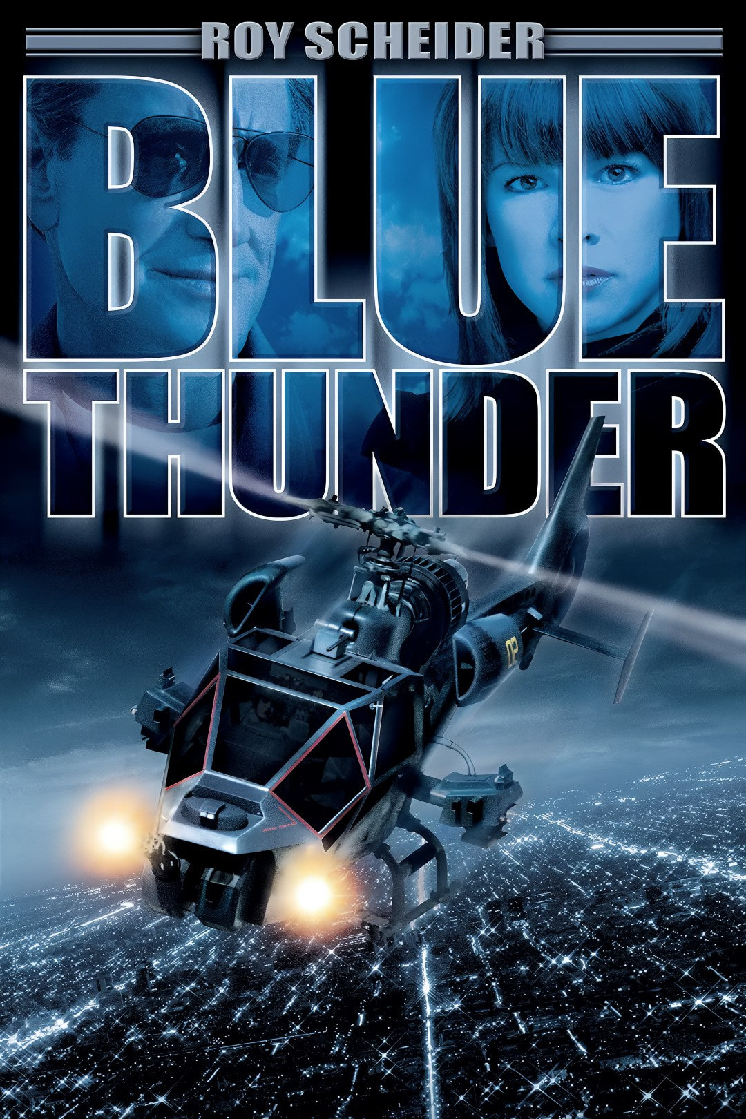 1-Disc Blue Thunder (1983) 1080P for Gift Movie All RegionPlay Seal Box Blu-ray