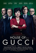1-Disc House of Gucci (2021) 1080P for Gift Movie All RegionPlay Seal Box Blu-ray