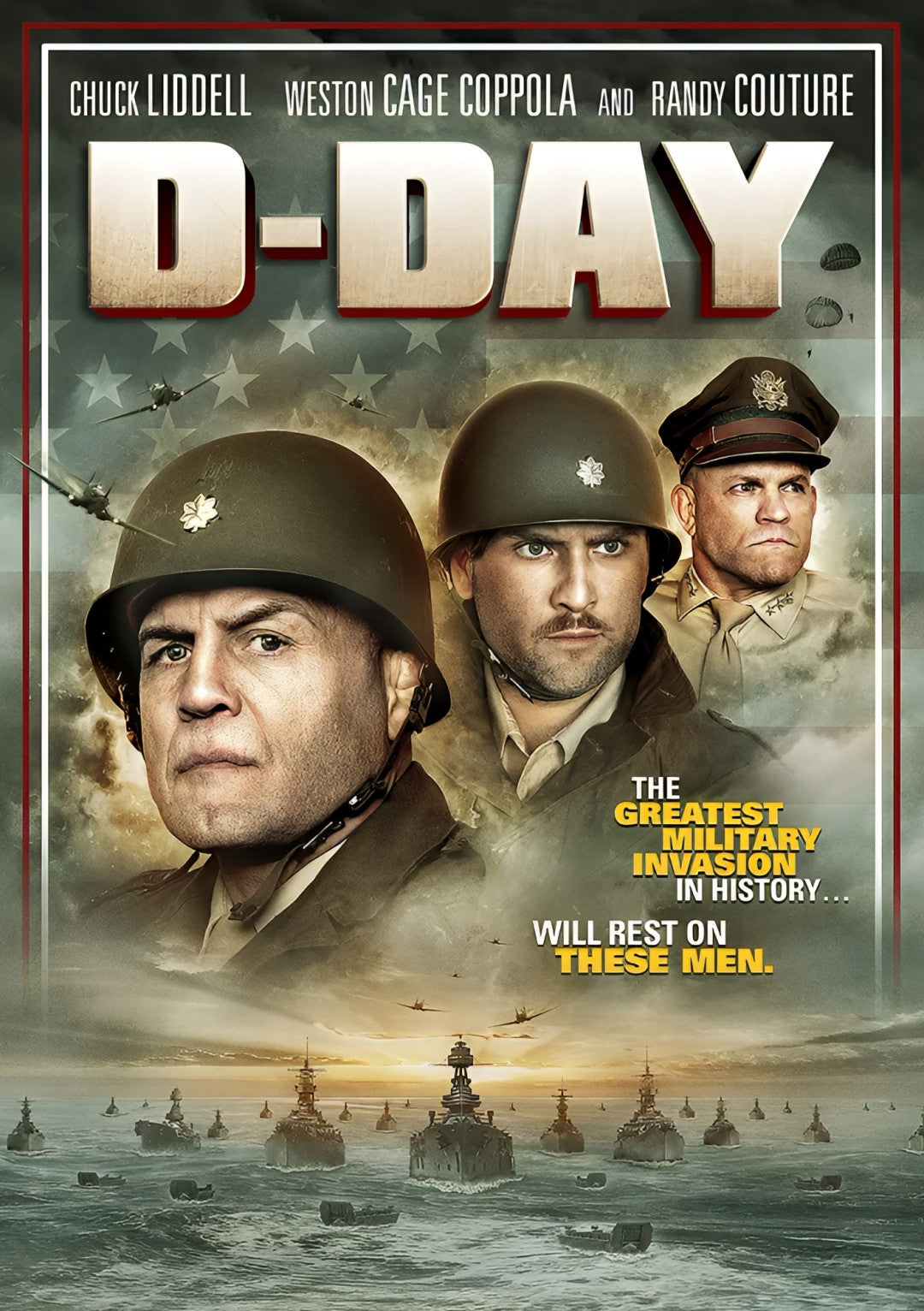 1-Disc D-Day (2019) 1080P for Gift Movie All RegionPlay Seal Box Blu-ray