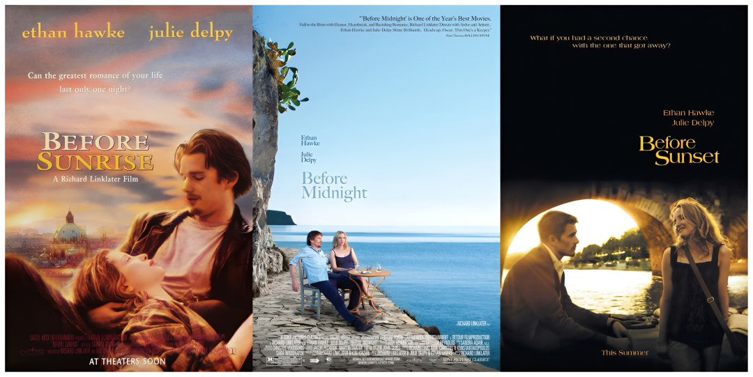 3-Disc Before Sunrise Season 1-3 1080P for Gift Movie All RegionPlay Seal Box Blu-ray