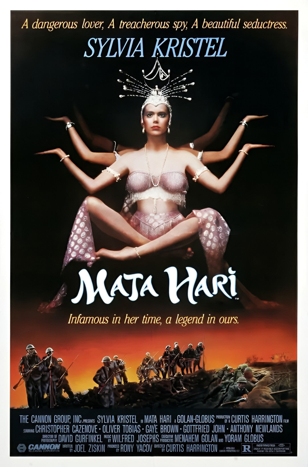 1-Disc Mata Hari (1985) 1080P for Gift Movie All RegionPlay Seal Box Blu-ray