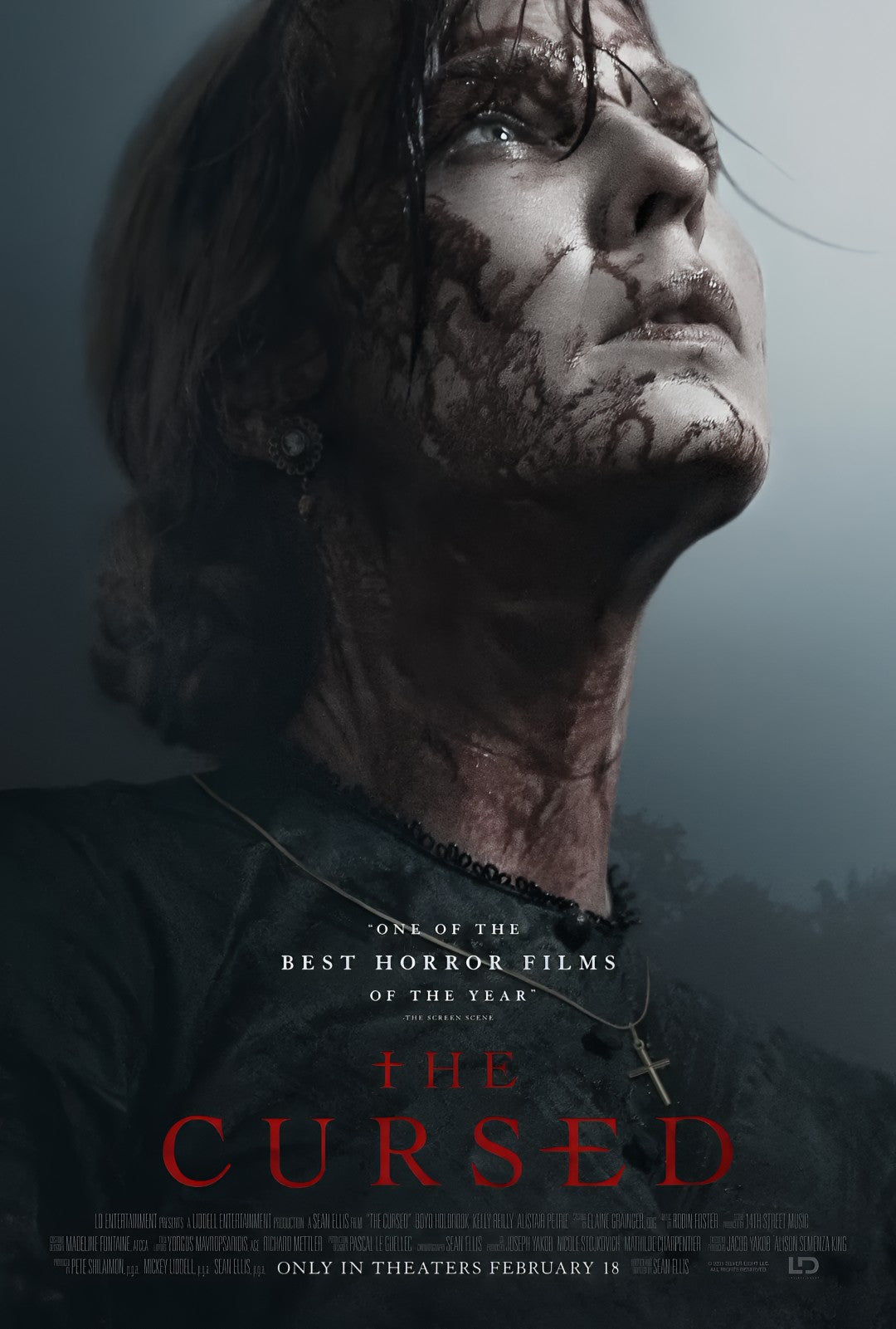 1-Disc The Cursed (2021) 1080P for Gift Movie All RegionPlay Seal Box Blu-ray