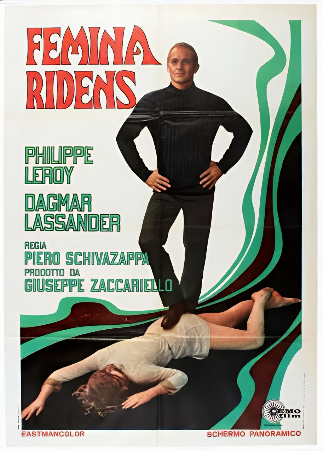 1-Disc Femina ridens (1969) 1080P for Gift Movie All RegionPlay Seal Box Blu-ray