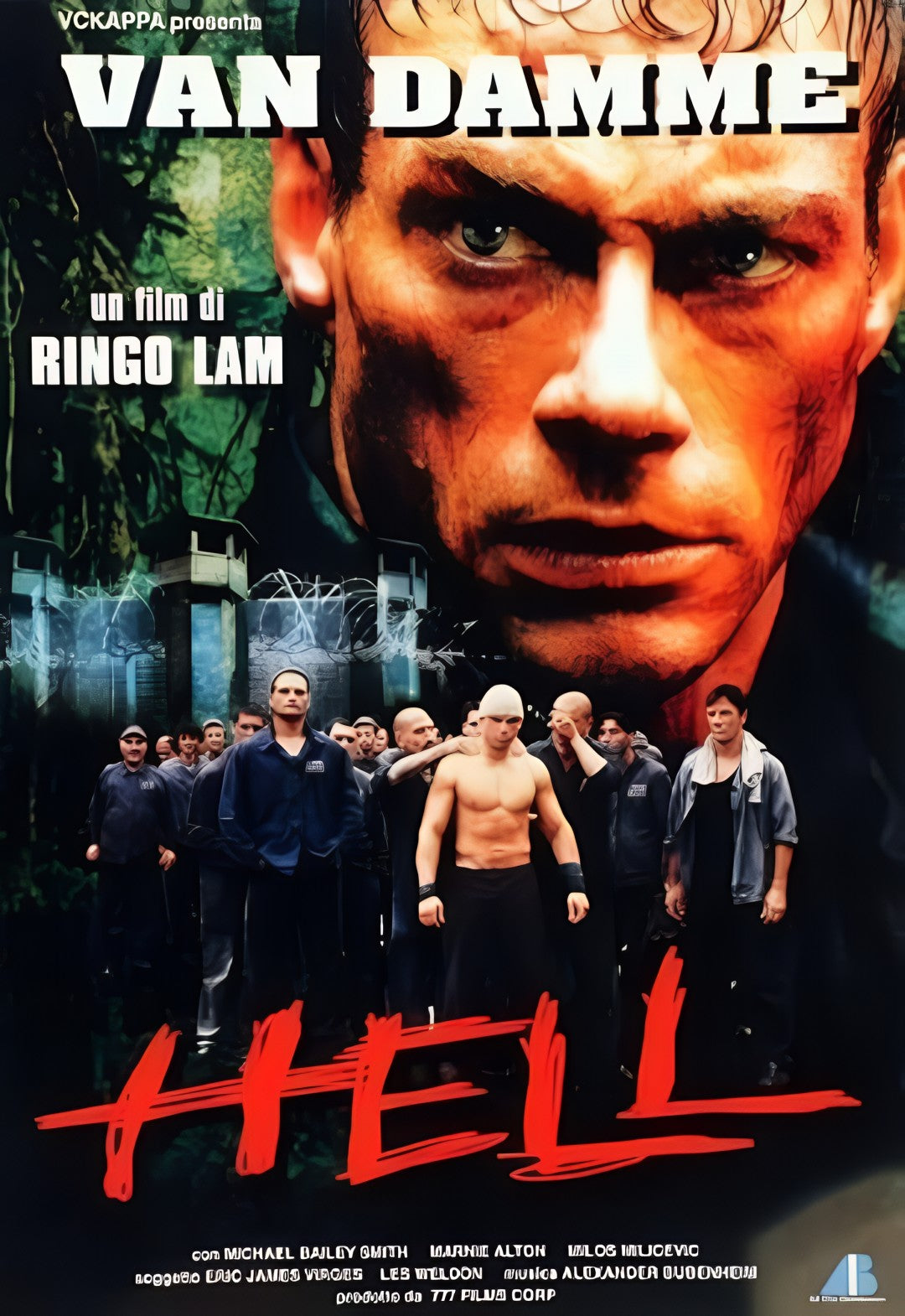 1-Disc In Hell (2003) 1080P for Gift Movie All RegionPlay Seal Box Blu-ray