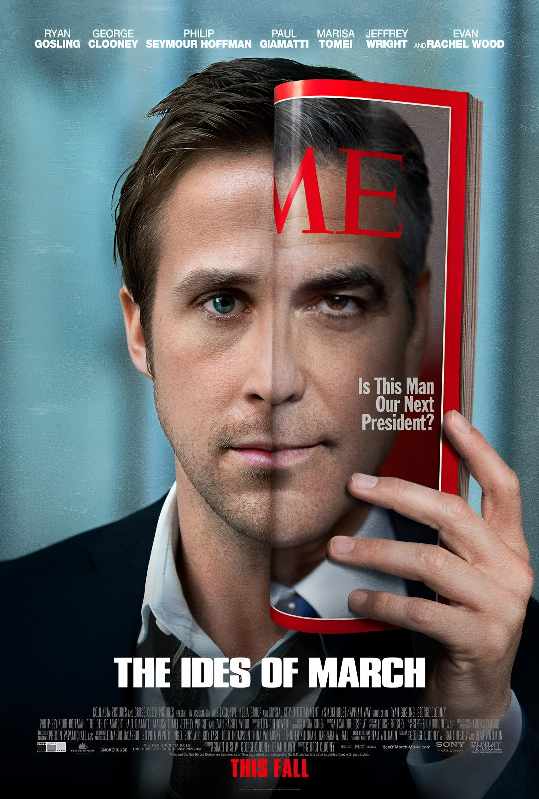 1-Disc The Ides of March (2011) 1080P for Gift Movie All RegionPlay Seal Box Blu-ray