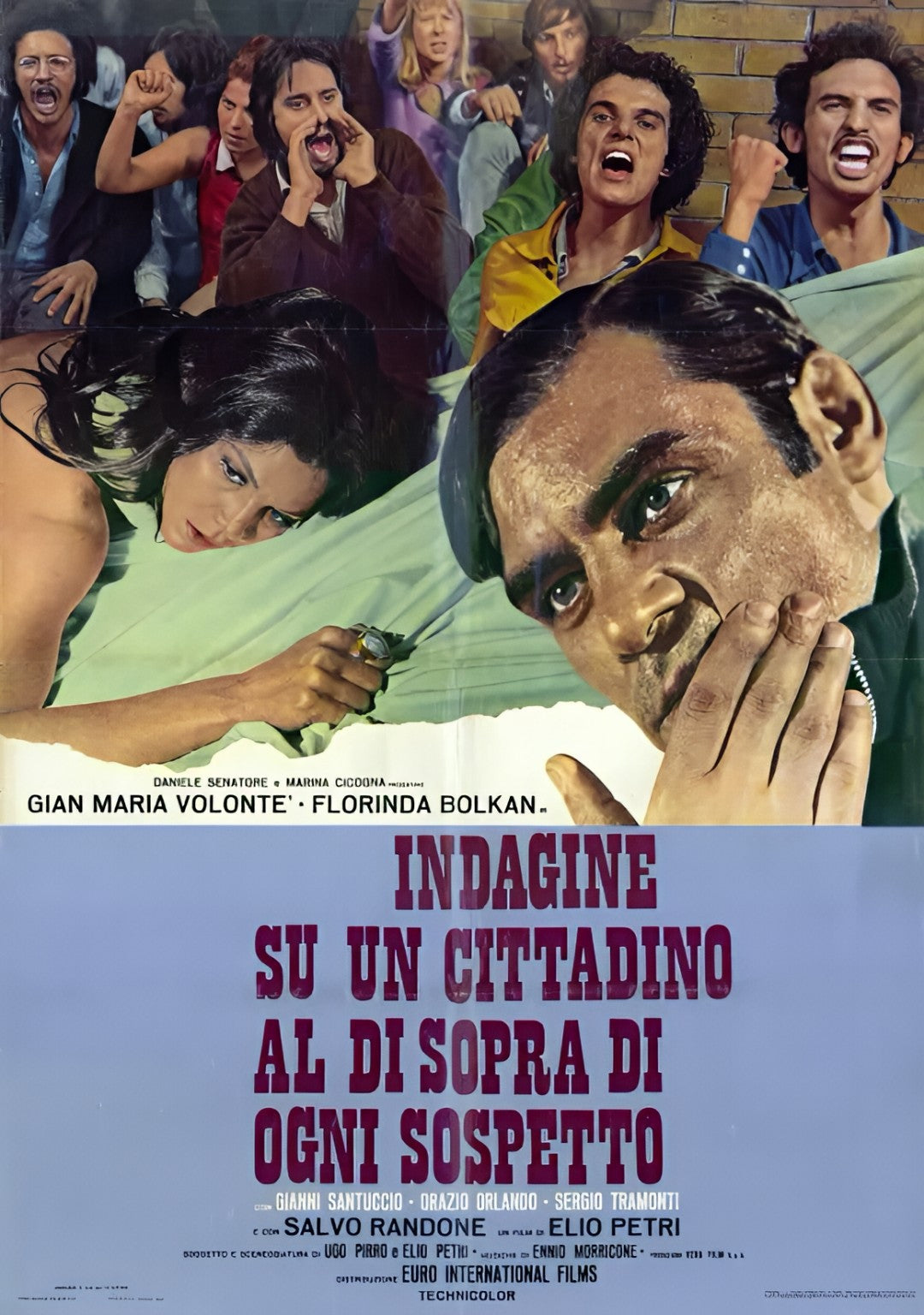 1-Disc Indagine su un cittadino al di sopra di ogni sospetto (1970) 1080P for Gift Movie All RegionPlay Seal Box Blu-ray